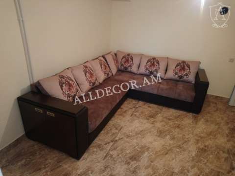 Էլեգանտ անկյունային դիվան, շքեղ փափուկություն, պատվերով կահույք, բարձրորակ նյութեր, Անկյունային բազմոց